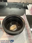 Nice Used 1967 Mustang Fairlane 289 Two Row Crank Pulley C7OE-6312-A. Fixed Price $65.00.