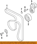 Subaru Oem 14-21 Forester,wrx Cooling Belts Pulleys-serpentine 23780AA111. Fixed Price $36.92.