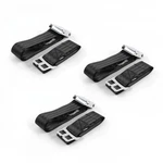 Ford Bronco 1966 - 1977 Airplane 2PT Black Lap Bench Seat Kit 3 Belts V8. Fixed Price $124.50.