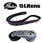 Oem Gates Belt & Litens Tensioner Kit For 2007-2010 Chevrolet Hhr Cobalt 2.4. Fixed Price $67.20.