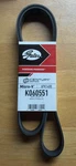 Gates Micro-v Belt K060551. Fixed Price $24.95.