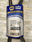 Napa Premium V-ribbed Drive Belt 25-060820. Fixed Price $14.99.