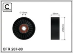 Caffaro 207-00 Deflection/guide Pulley, V-ribbed Belt For Nissan. Fixed Price $19.79.