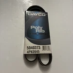 Dayco 5040373 4PK0945 Poly Rib Serpentine Car V-belt New Made Usa. Fixed Price $20.50.