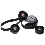 Gates 90K38382 Complete Serpentine Belt Drive Component Kit. Fixed Price $189.96.