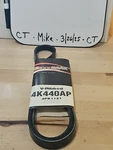 4K440AP Gates Roadmax Drive Belt. Fixed Price $14.40.
