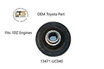 Used Crankshaft Pulley Toyota 1DZ Engine 13471-UC040 Oem. Fixed Price $325.00.
