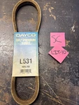 Dayco Gpl Premium V-belt L531 Or 16RL785. Fixed Price $16.20.