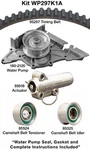 Dayco WP297K1A Engine Timing Belt Kit With Water Pump. Fixed Price $296.59.