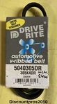Dayco 5040305DR Serpentine Belt Dodge Honda Mazda Suzuki Acura 1983-2011. Fixed Price $13.00.