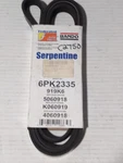 Bando Rib Serpentine Belt 6PK2335 5060918. Fixed Price $18.95.