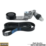 Drive Belt Tensioner Pulley Kit W/o Fits For 98-08 Toyota Corolla Matrix 1.8L. Fixed Price $138.35.