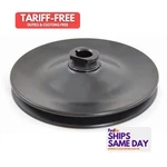 Racing Power R8948B, One Black Steel Fits Gm Steering Pulley Single. Fixed Price $90.23.