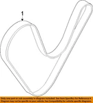 Kia Oem 12-16 Forte Koup Cooling Belts Pulleys-serpentine 252122E820. Fixed Price $78.58.