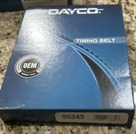 Engine Timing Belt Dayco 95343. Fixed Price $35.99.