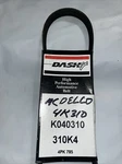 Acdelco 4K310 Serpentine Belt DASH4 Sleeve Free Shipping K040310. Fixed Price $12.89.