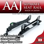 RX-7 FD-3S Full Bucket Seat Rail Left Single Lock Separate Type Made Japan. Fixed Price $99.99.