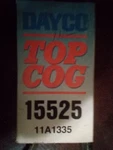 New Dayco Top Cog 15525 Heavy Duty V-belt Fan 11A1335. Fixed Price $11.70.