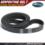 96.2 Serpentine Belt For Nissan Titan Armada 17-23 Infiniti QX80 14-24 QX56. Fixed Price $24.99.