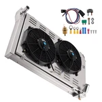 Row Aluminum Radiator Shroud Fan For Chevy Corvette 350CI V8 1977-1982 718. Fixed Price $207.69.