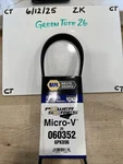 Napa Power Series Micro-v Belt 25-060352. Fixed Price $11.70.